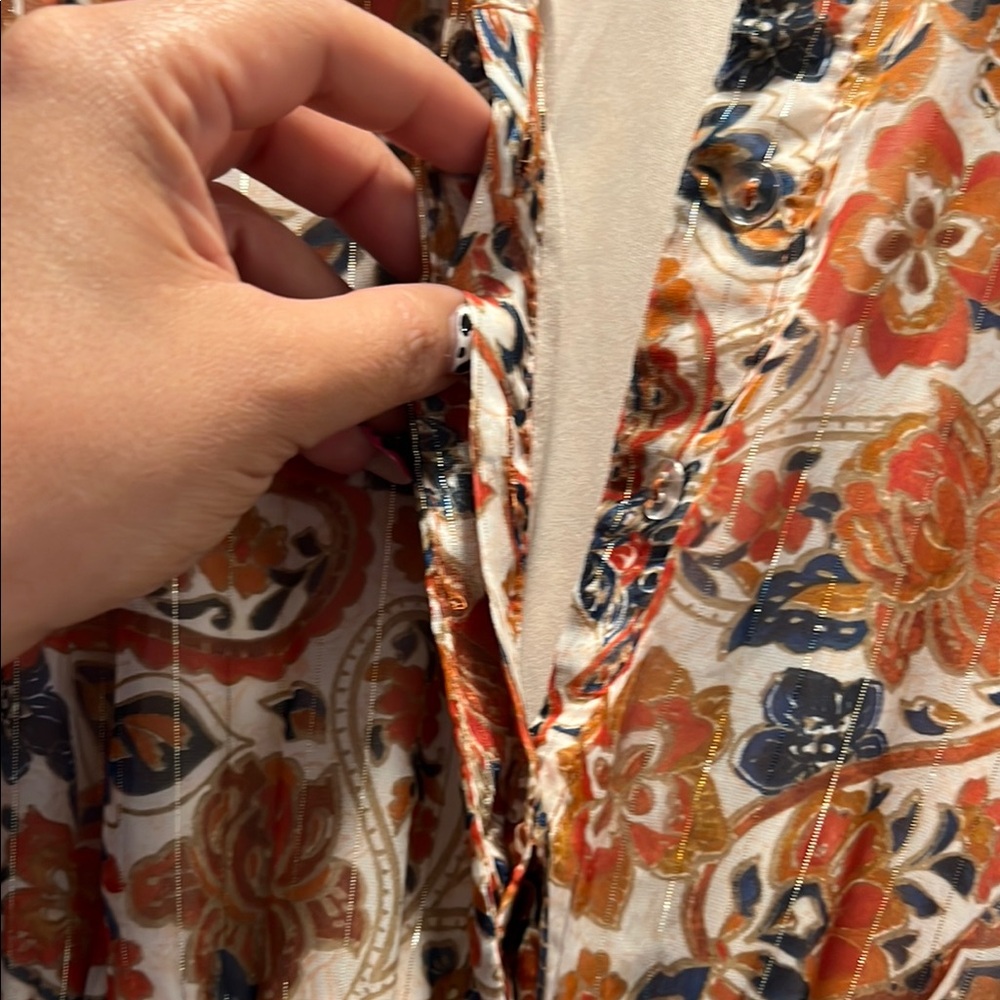 MSK Maxi Floral Long Sleeve - Picture 9 of 13